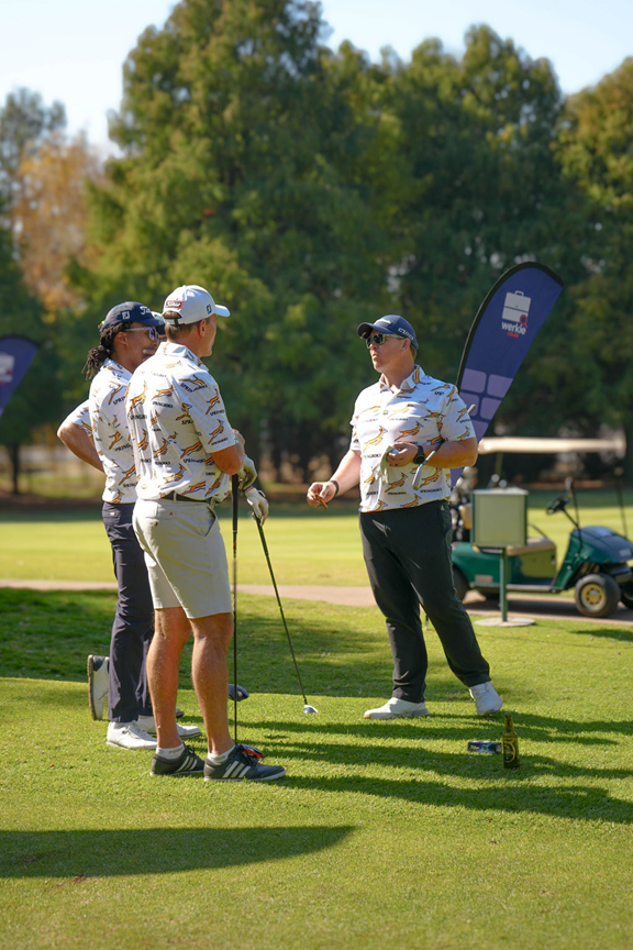 Golf networking session